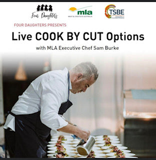 Live COOK BY CUT Session with MLA Executive Chef Sam Burke