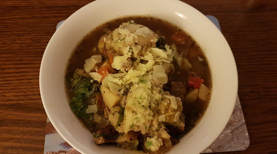 Jim's Four Daughters Beef Stew - with the