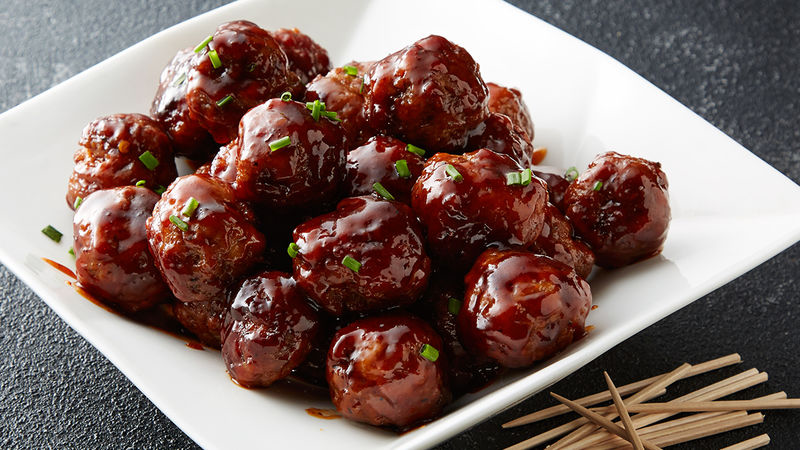Salty / Sweet Bombine Meatballs