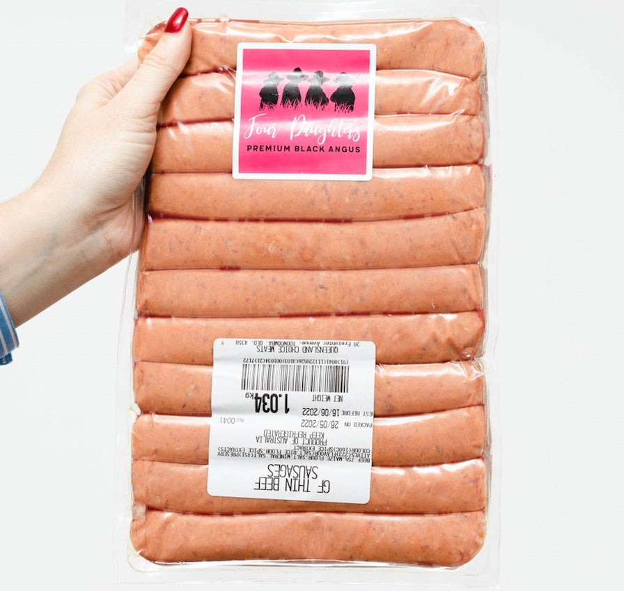 Bulk Buy Four Daughters Sausage Box - 10kg - $150/box (Delivery June 14th, 15th, 16th)